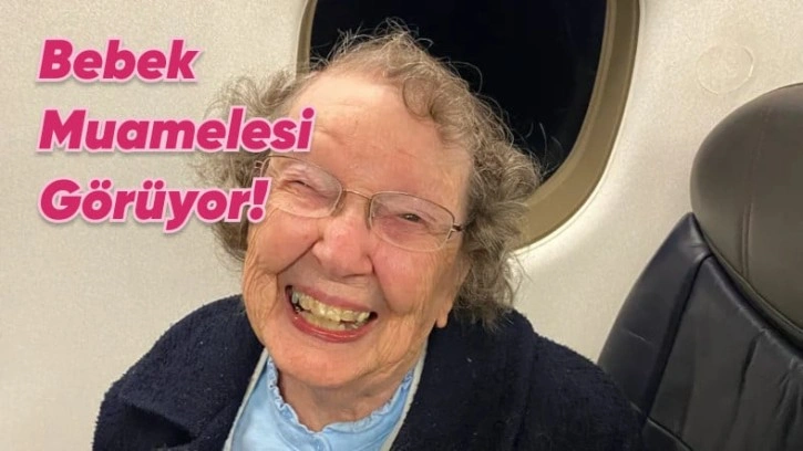 101 Yaşındaki Kadın, Havayolu Şirketine Göre Bebek!