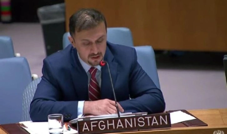Afghan diplomat running UN mission in New York despite Taliban's objections, without money