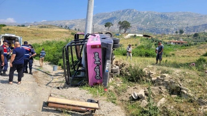 Antalya'da safari araçları çarpıştı: 16 yaralı