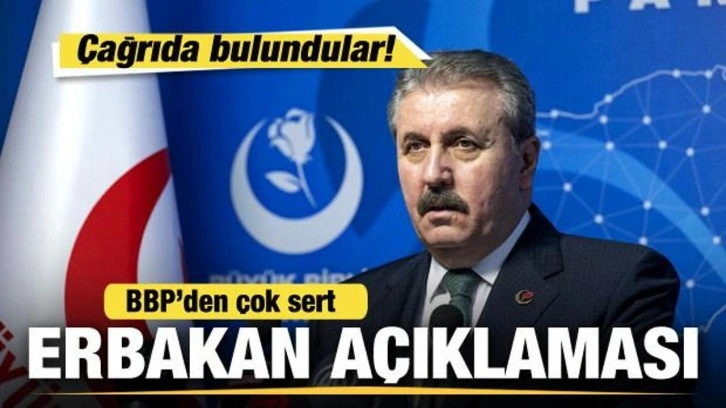 BBP'den Fatih Erbakan açıklaması: Nezaketsizlik, saygısızlık! Özür çağrısı