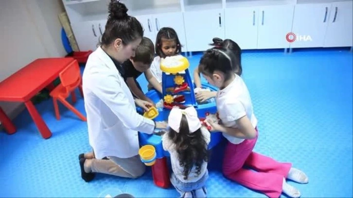 Bolu'da özel çocuklar için ÇÖZGEM hizmete açıldı