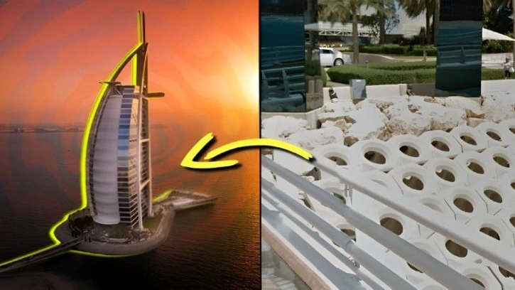 Burj Al Arab'ın Su Altında Kalmamasını Sağlayan Mühendislik