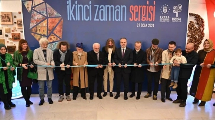 Bursa Büyükşehir Belediyesi İkinci Zaman Sergisi'ni açtı