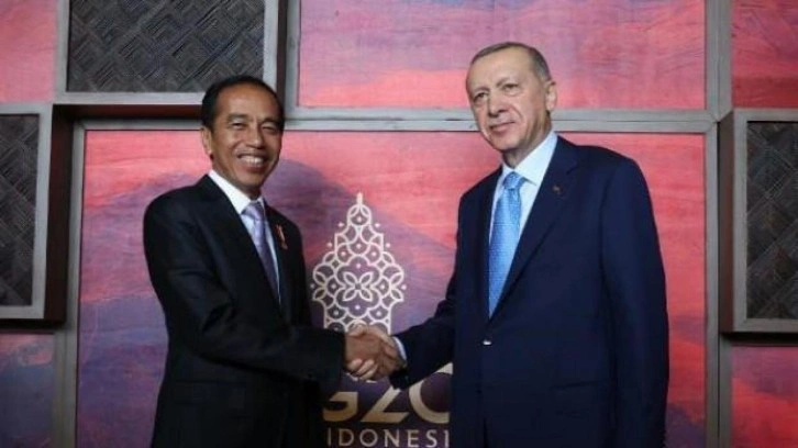 Cumhurbaşkanı Erdoğan, Endonezya’da! Widodo ile ilk görüşme