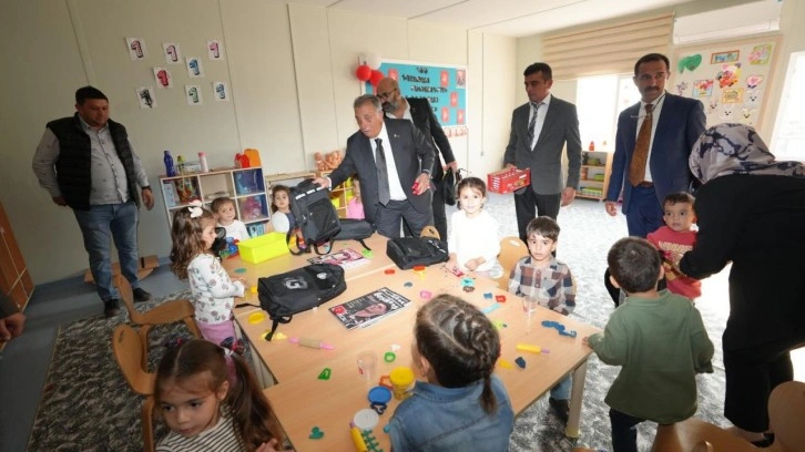 Deprem bölgesindeki Beşiktaş İlkokulu'nun açılışı yapıldı