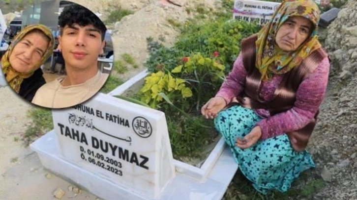 Depremde ölen fenomen Taha Duymaz'ın annesinden yürek yakan sözler!