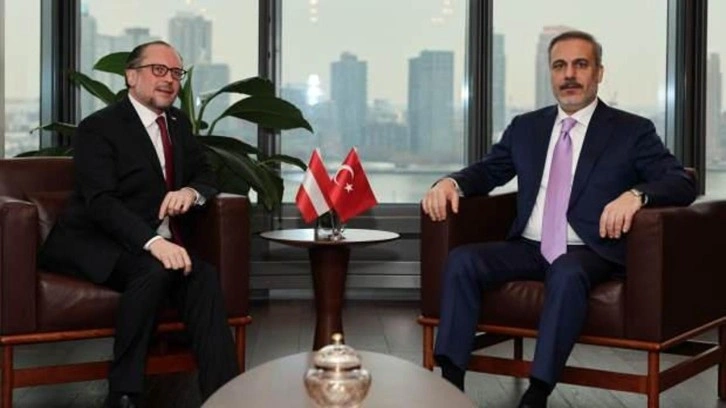 Dışişleri Bakanı Fidan, Avusturya Dışişleri Bakanı Schallenberg ile görüştü