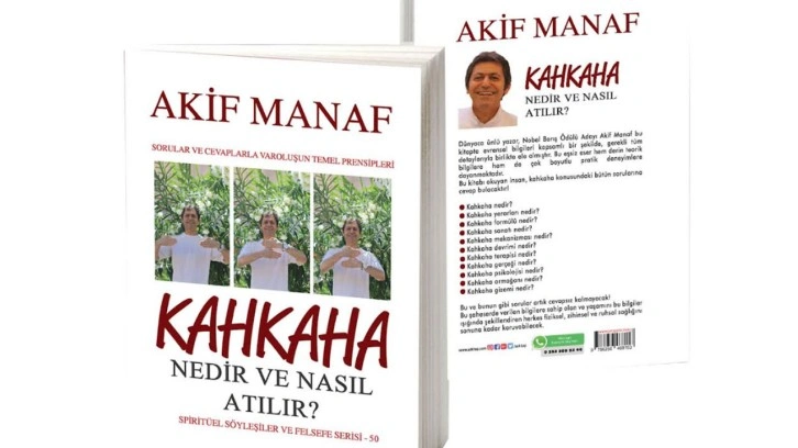 Dünyaca ünlü yazar Akif Manaf'tan 91. Kitap: Kahkaha Nedir ve Nasıl Atılır?