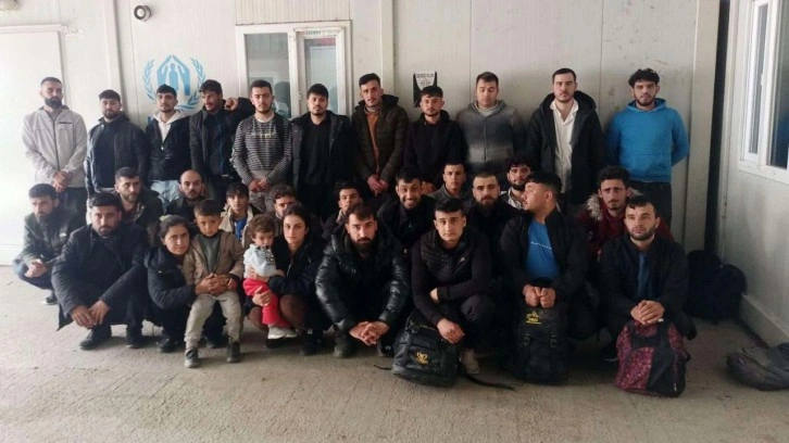 Edirne'de 37 kaçak göçmen yakalandı
