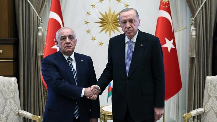 Erdoğan, Azerbaycan Başbakanı Asadov'u kabul etti