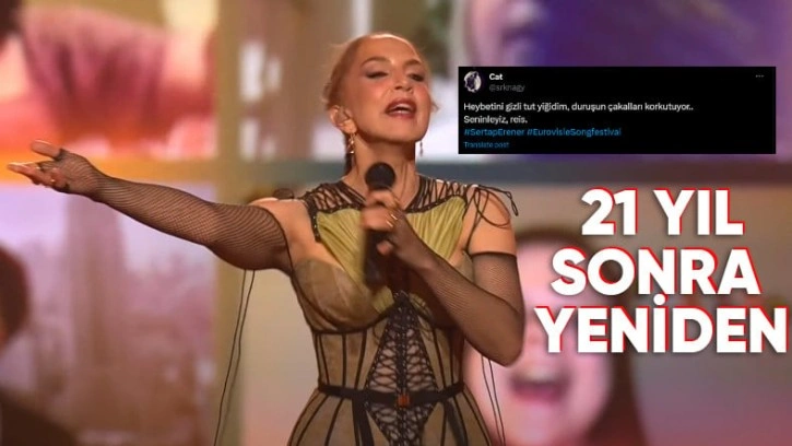Eurovision'da Sertab Erener Sahnede: Sosyal Medya Tepkileri