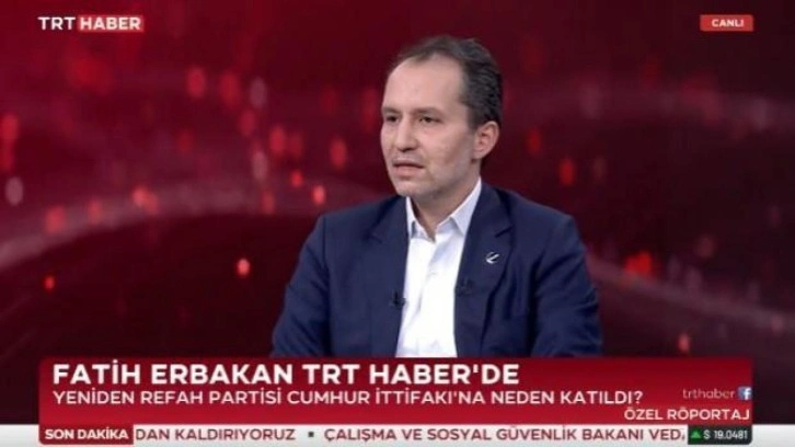 Fatih Erbakan'dan ittifak kararıyla ilgili açıklama