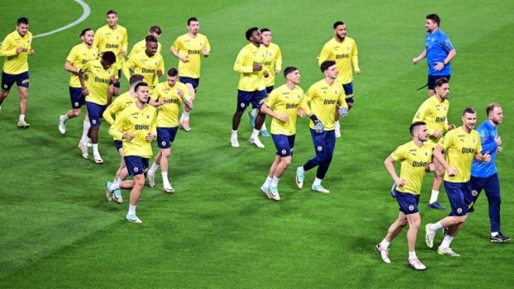 Fenerbahçe Süper Kupa maçına hazır