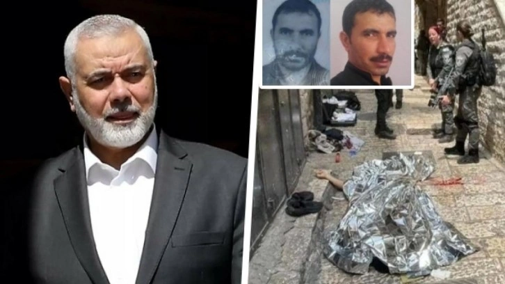 Hamas lideri Haniye’den Kudüs şehidi Hasan Saklanan’ın ailesine telefon