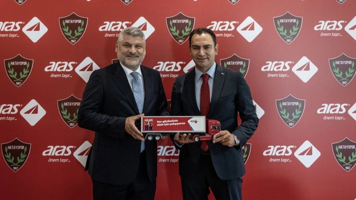 Hatayspor, Aras Kargo ile sponsorluk anlaşması yaptı