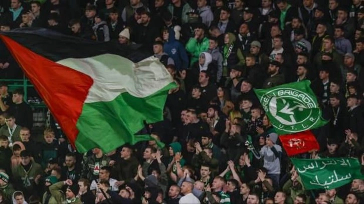 İskoçya'da Filistin tepkisi! 