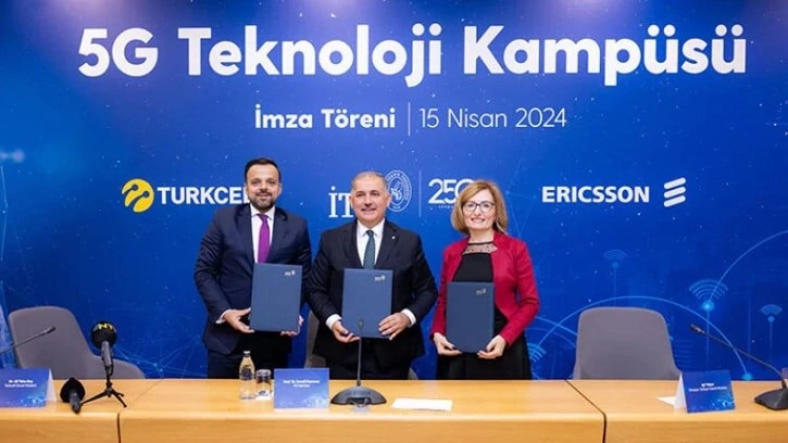 İTÜ, Turkcell ve Ericsson'dan 5G Teknoloji Kampüsü Projesi