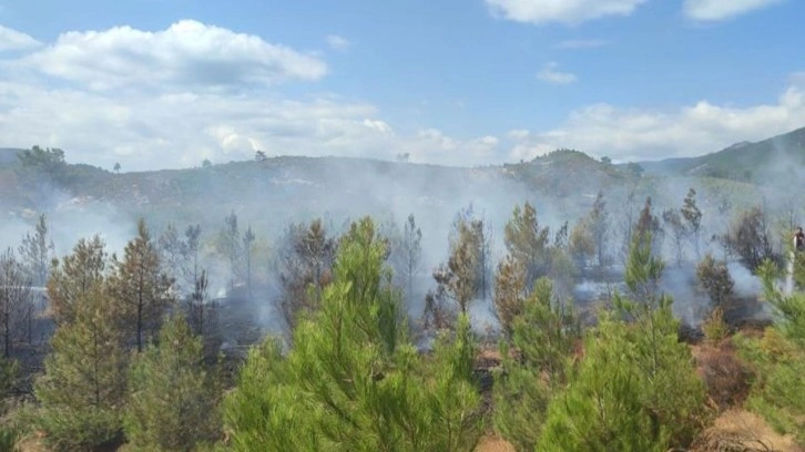 Kazdağları’nda çıkan orman yangını söndürüldü!