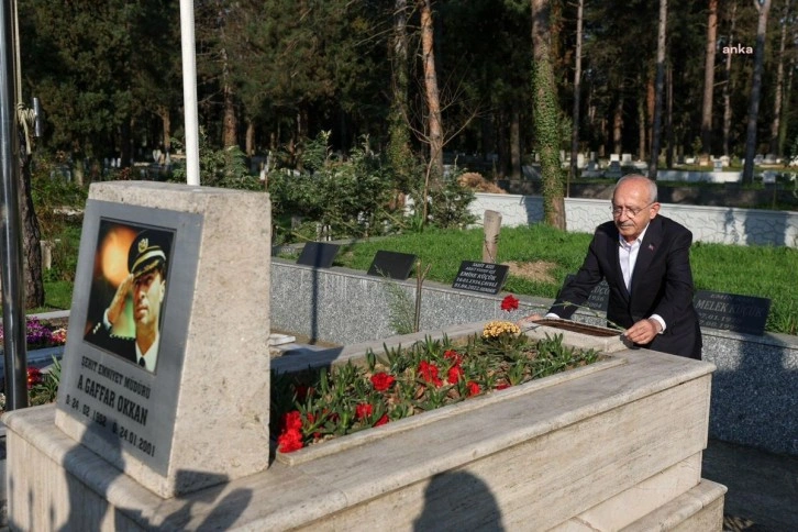 Kılıçdaroğlu'ndan Gaffar Okkan'ın mezarına ziyaret: İzin vermeyeceğiz