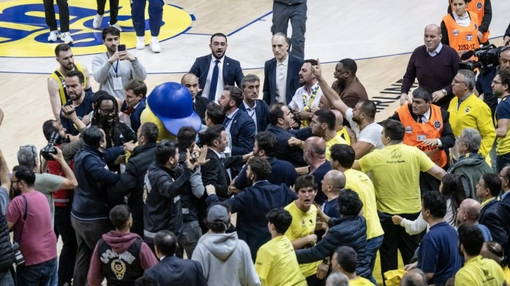 Maç sonu ortalık karışmıştı: Euroleague'den Fenerbahçe'ye ceza