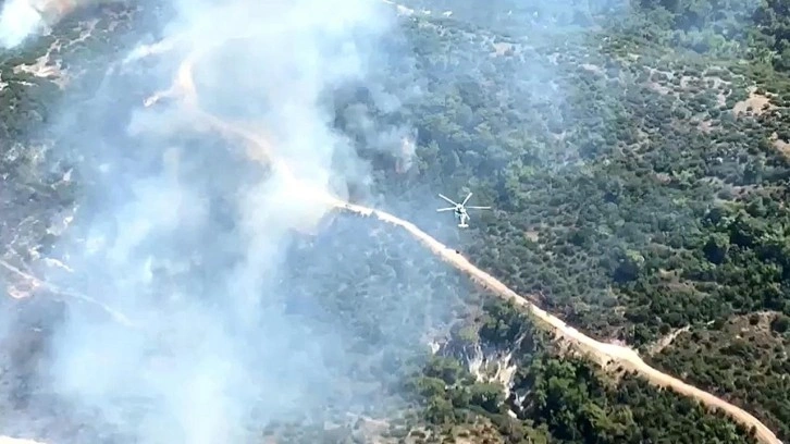 Manisa’da orman yangını: Birçok ev yandı, vatandaşlar tahliye ediliyor