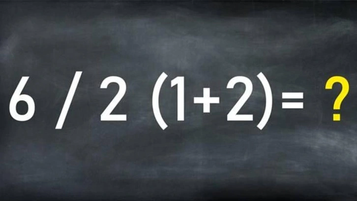 Matematik becerinizi gösterin #7: 3 adımdan oluşan bu matematik işleminin cevabını bulabilir misin?