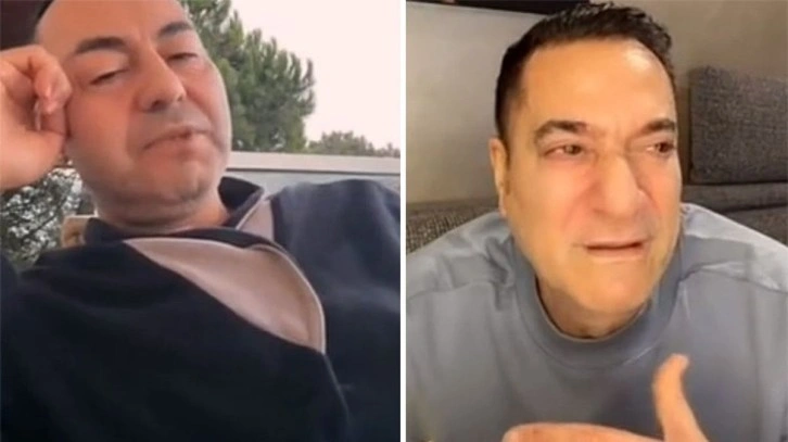 Mehmet Ali Erbil, Serdar Ortaç ile konuşurken gözyaşlarına boğuldu