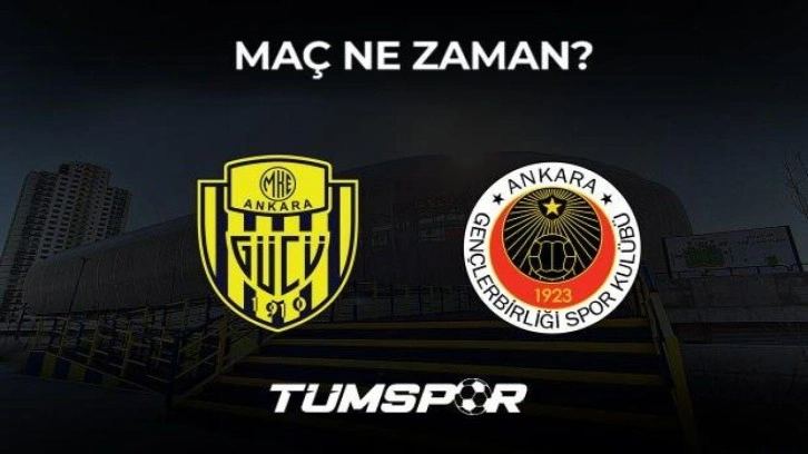 MKE Ankaragücü Gençlerbirliği TSYD Ankara Kupası maçı ne zaman, saat kaçta ve hangi kanalda?