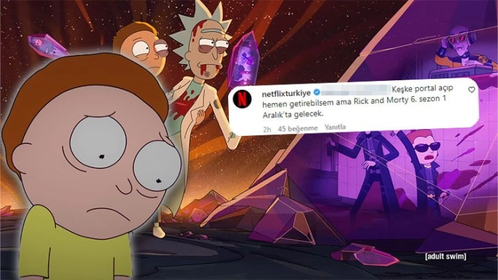 Netflix Rick and Morty’nin 6. Sezonu 1 Aralık'ta Yayında!
