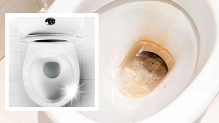 Sadece 1 saat içerisinde tuvalet kirecini söküp atın! Tuvalet kireci nasıl temizlenir?