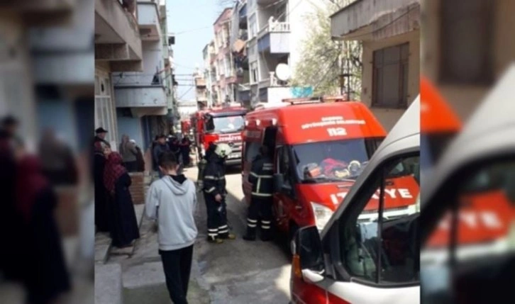 Samsun'da 5 katlı apartmanda yangın: 2'si bebek 3 yaralı