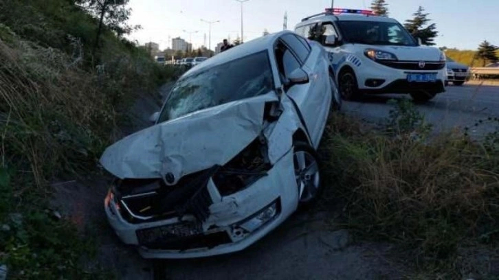Samsun’da zincirleme kaza: 2’si polis 9 yaralı