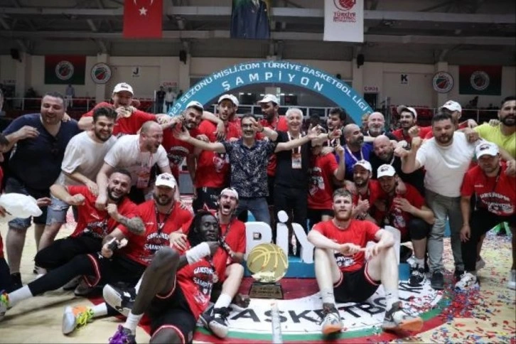 Samsunspor Basketbol Süper Ligi'ne yükseldi