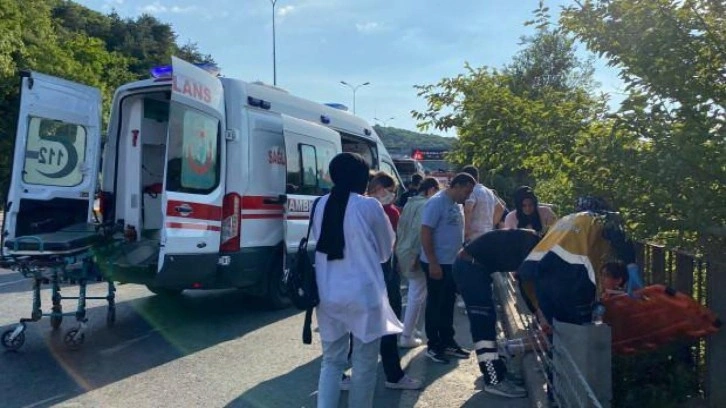Sarıyer’de içi yolcu dolu minibüsle cip çarpıştı: 10 yaralı