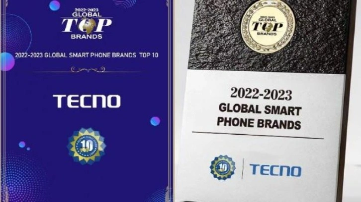 TECNO, CES’te “2022-2023 Global Top Brands Award” ile onurlandırıldı