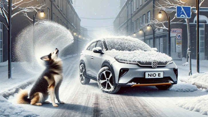 Tesla rakibi Nio ET9'un köpeklerden ilham alan özelliği ortaya çıktı!