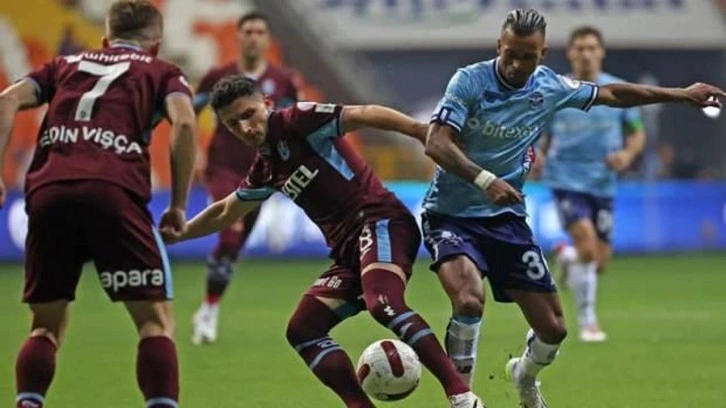 Trabzonspor - Adana Demirspor! Muhtemel 11'ler
