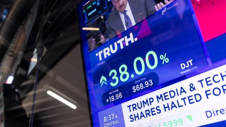 Trump Media hisseleri ilk işlem gününde %16 arttı
