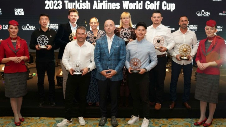 Turkish Airlines World Golf Cup Turnuvası'nda kazananlar belli oldu
