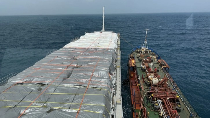 Türkiye'den Gazze'ye yardım götüren 9. gemi Mısır açıklarına ulaştı