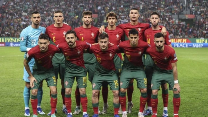 Türkiye'nin rakibi Portekiz, EURO 2024 kadrosunu açıkladı