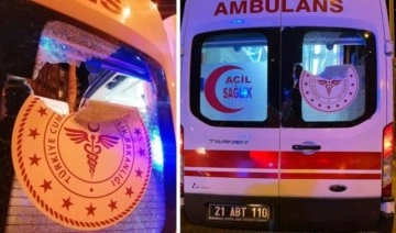 112 ambulansına saldırı... 60'ıncı kez taşlamış