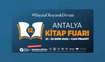 12. Antalya Kitap Fuarı, 21 Ekim'de başlayacak