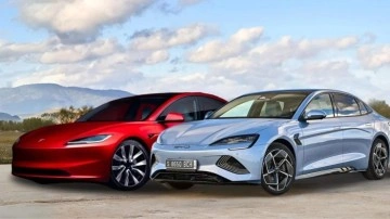 2023'ün elektrikli otomobilde kazananı belli oldu! (BYD vs Tesla)