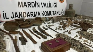 22 bin parça tarihi eser! Hepsi Mardin'de bir evde ele geçirildi