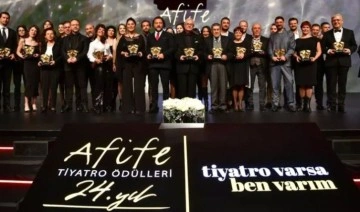 24. Yapı Kredi Afife Tiyatro Ödülleri sahiplerini buldu