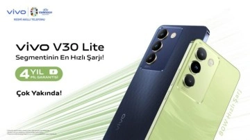 4 yıl pil garantili vivo V30 Lite, Türkiye'de satışa çıkıyor