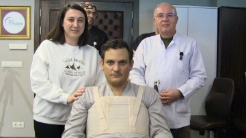 42 yaşındaki hastanın 6 damarına koroner baypas yapıldı