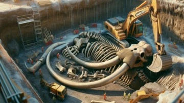 50 bin yıllık mamut ve kılıç dişli kaplan fosilleri bulundu!