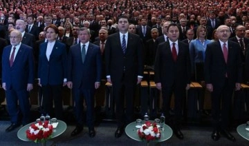 6’lı masa ortak hükümet programını ‘Yarının Türkiyesi’ sloganıyla tanıttı: Geleceğimize imza